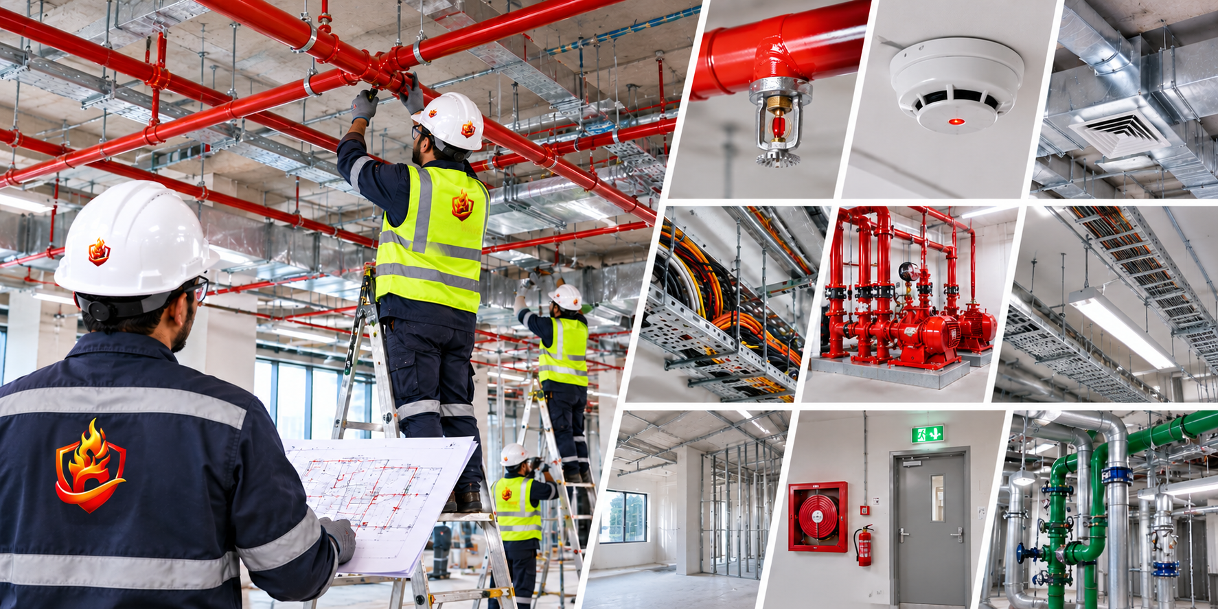 Fire protection system installation and project execution